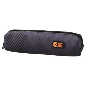 JP, pencil case, grey-black