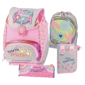 Logic set, anatomic backpack, 4 in 1, Paws