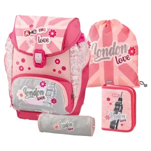 Logic set, anatomic backpack, 4 in 1, London Love