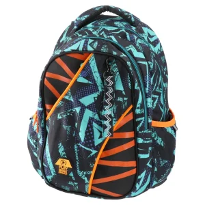 Apollo 253, backpack ergo, mesh, Orange lines