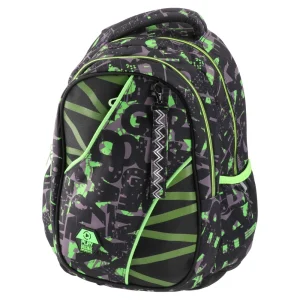 Apollo 253, backpack ergo, mesh, Green lines