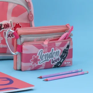 Alternative view of XL3, pencil bag, London Love