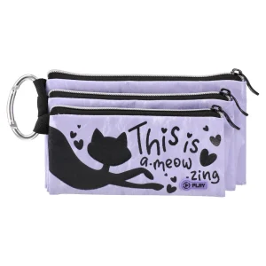XL3, pencil bag, Meow