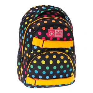 Dexter mini, backpack ergo, Rainbow dots