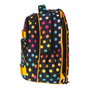 Alternative view of Dexter mini, backpack ergo, Rainbow dots