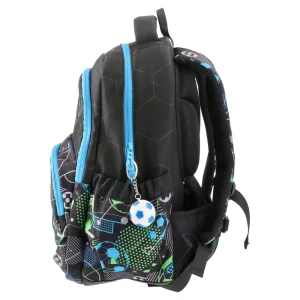 Alternative view of Etron, anatomic backpack, Neon Football