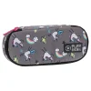 B32, pencil case, Rainbow unicorn