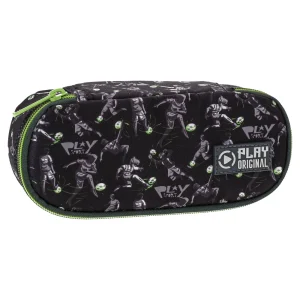 B32, pencil case, Football