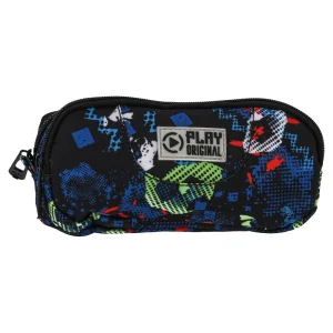 B64, pencil case, Football