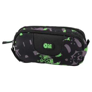 B64, pencil case, empty, Green lines