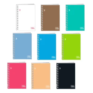 Strong Spiral 80, spiral notebook, A5, squares, 80 sheets, Uno colori