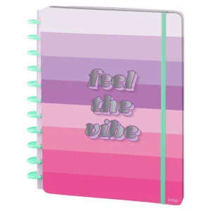 Disc 100, spiral notebook, A4, line, 100 sheets, Colorful