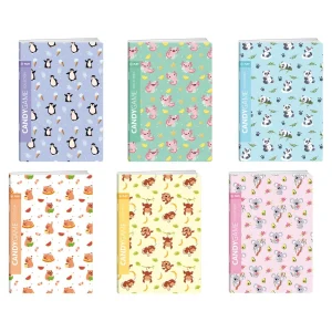 Premium 50, notebook, A5, squeres, 50 sheets, Candygame