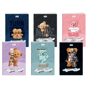 Premium 40, notebook, A4, line, 40 sheets, Teddy Bears