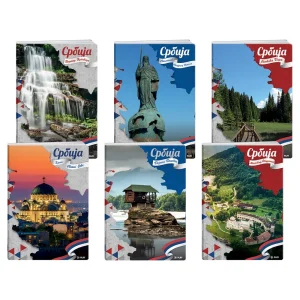 Premium 40, notebook pp covers, A4, line, 40 sheets, Srbija