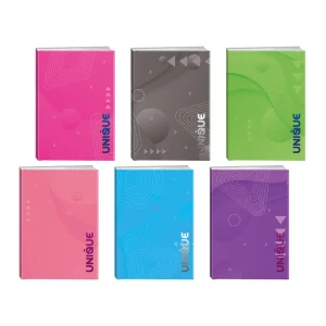 Maxima 100, notebook hard cover,  A5, blanco, 100 sheets, Unique