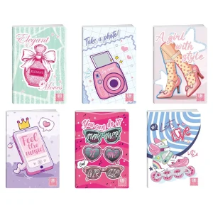 Premium 40, notebook with UV varnish, A5, squares, 40 sheets, Uni