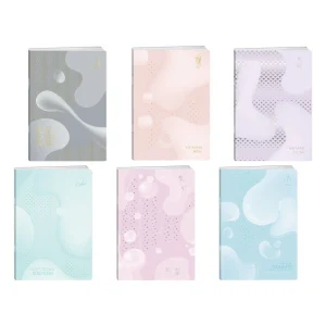 Premium 50, notebook with UV varnish, A5, blank, 50 sheets, Glam Collection