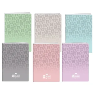 Premium 80, notebook pp covers, A4, blank, 80 sheets, College