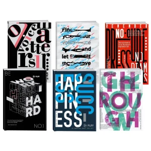 Premium 80, notebook with UV varnish, A4, square, 80 sheets, Quotes