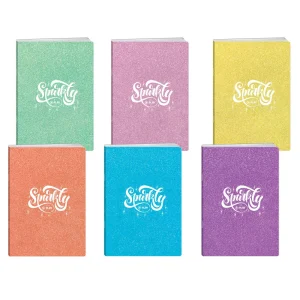 Premium 50, notebook soft cover, A4, line, 50 sheets, Sparkly