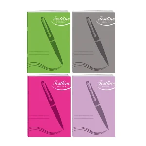TestLine, exercise book pp cover, A4, line, 16 sheets