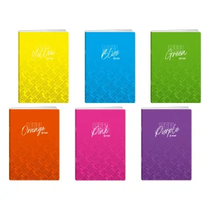 Premium 40, notebook pp covers, A6, square, 40 sheets, College
