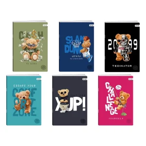 Premium 40, notebook, A5, line, 40 sheets, Teddy bears 25