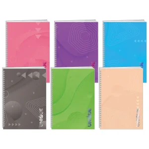 Strong spiral 200, notebook hard cover, A4, line, 200 sheets, Unique