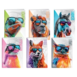 Premium 40, notebook, A4, line, 40 sheets, Wild life