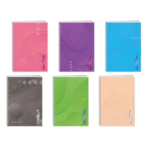 Strong spiral 200, notebook hard cover, A5, square, 200 sheets, Unique