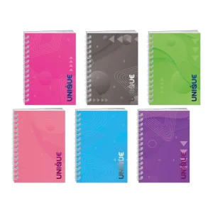 Strong spiral 100, notebook hard cover, A6, line, 100 sheets, Unique