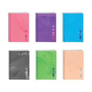 Maxima 100, notebook hard cover, A6, square, 100 sheets, Unique