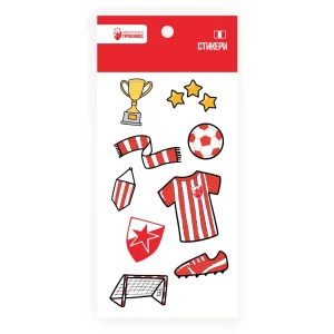 Sticky Fun, stickers, Red star