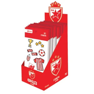 Alternative view of Sticky Fun, stickers, Red star