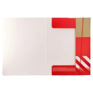 Alternative view of Apex 10, folder with elastic band, A4, Crvena zvezda