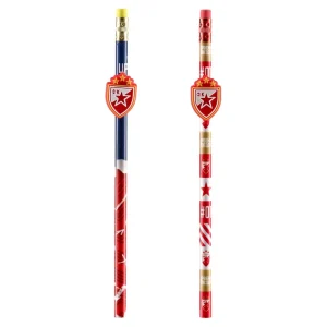 Alternative view of Classy pin, pencil with eraser, Crvena zvezda
