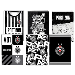 Premium 50, notebook with UV varnish, Partizan, A4, square, 50 sheets