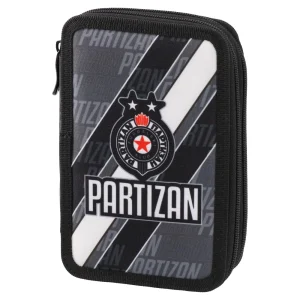 Double decker, full pencil case,2 zipa, Partizan