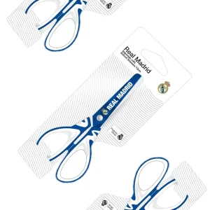 Impresso cuts, school scissors, blister, Real Madrid, 13cm