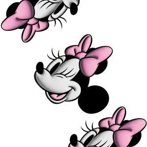 Pop Out, eraser 3D, Minnie Mouse