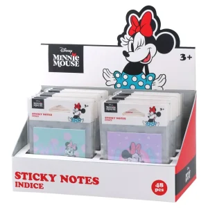 Alternative view of Indice, note, sticky, 68x68mm, 20 sheets, Minnie Mouse