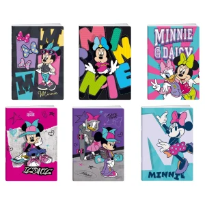 Premium 50, notebook with glitter, Minnie Mouse, A5, squares, 50 sheets