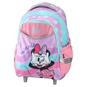 Rolly, preschool backpack, Minnie Mouse, Pastel
