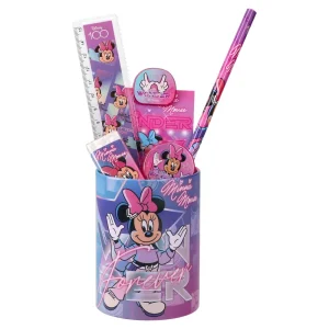 Seto cup, school set in a cup, Minnie Mouse