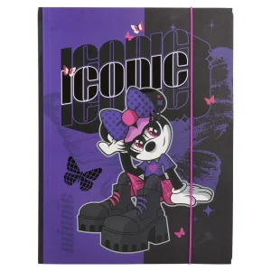 Apex 10, folder with elastic band, A4, Minnie Mouse