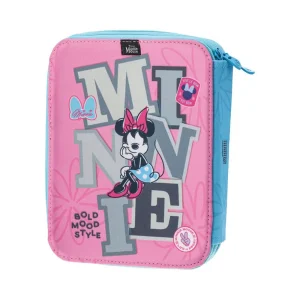 Double grande, full pencil case, Minnie Mouse, Bold Mood