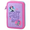Double decker, full pencil case, 2 zippers, Minnie Mouse