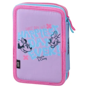 Alternative view of Double decker, full pencil case, 2 zippers, Minnie Mouse