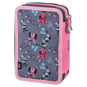 Alternative view of Triple decker, full pencil case, 3 zippers, Minnie Mouse, Fabulous